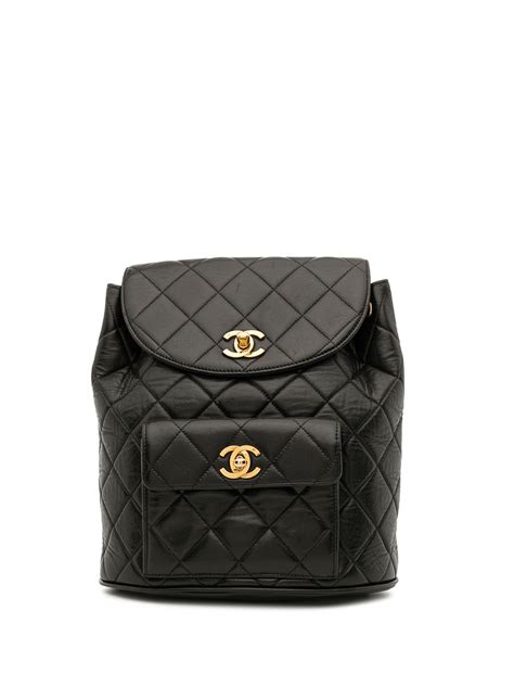 buying a used chanel bag|pre owned Chanel backpack.